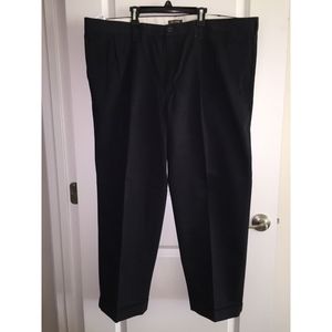 Men's Black Docker 100% Cotton Chino Pants 44X30